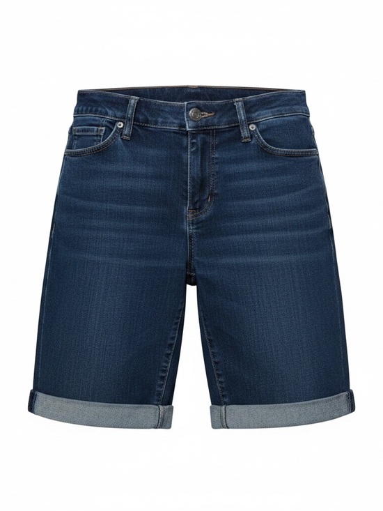 LOFT Denim - LOFT Dark Blue Cuffed Women's Jeans Shorts